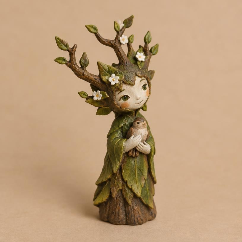 Forest Spirit with Bird